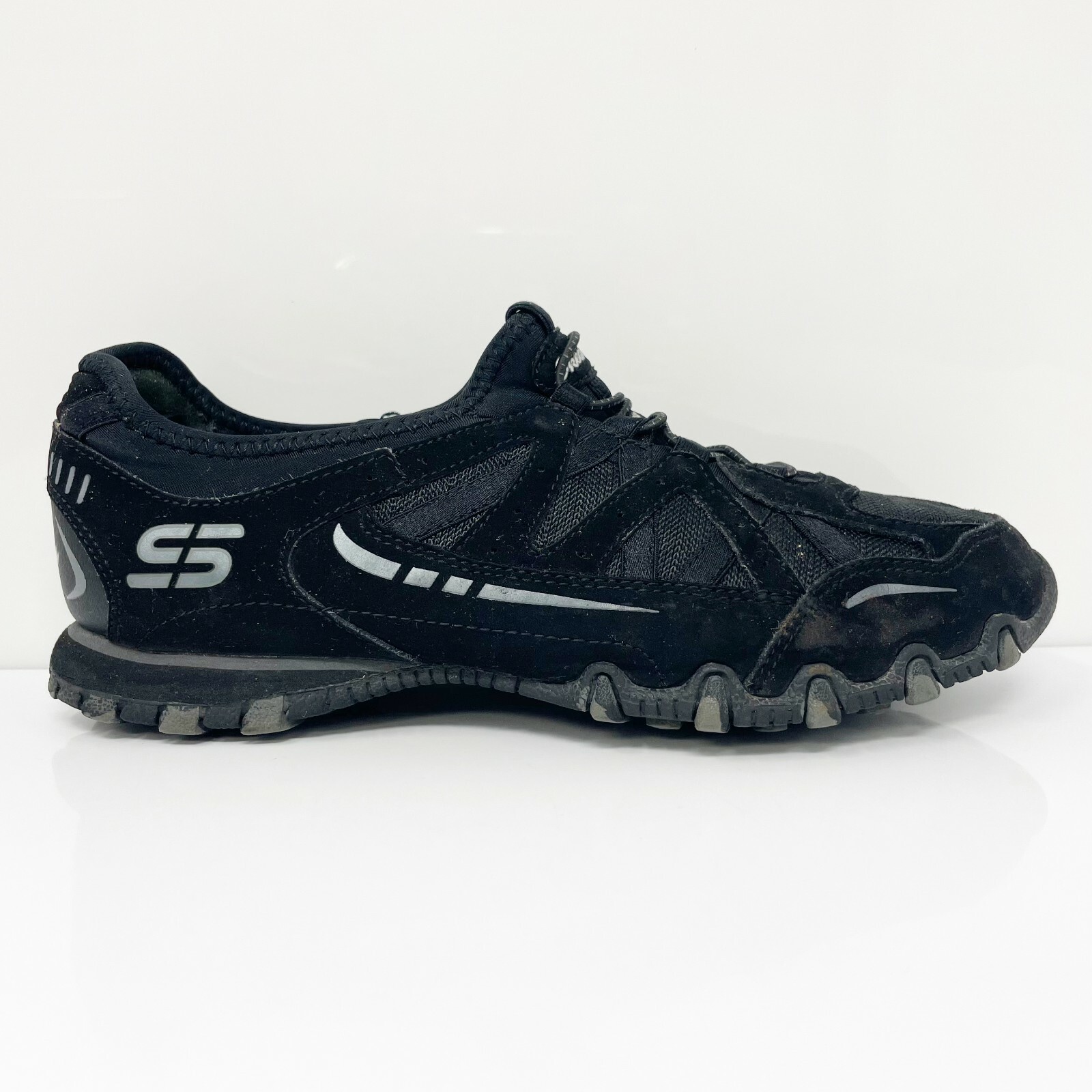 

Skechers Womens Bungee 22406R Черная повседневная обувь Кроссовки Размер 6, Черный, Bungee