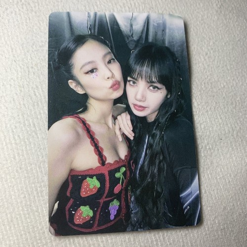 LISA JENNIE BLACKPINK Born Pink World T Edition Celeb K-pop Photo