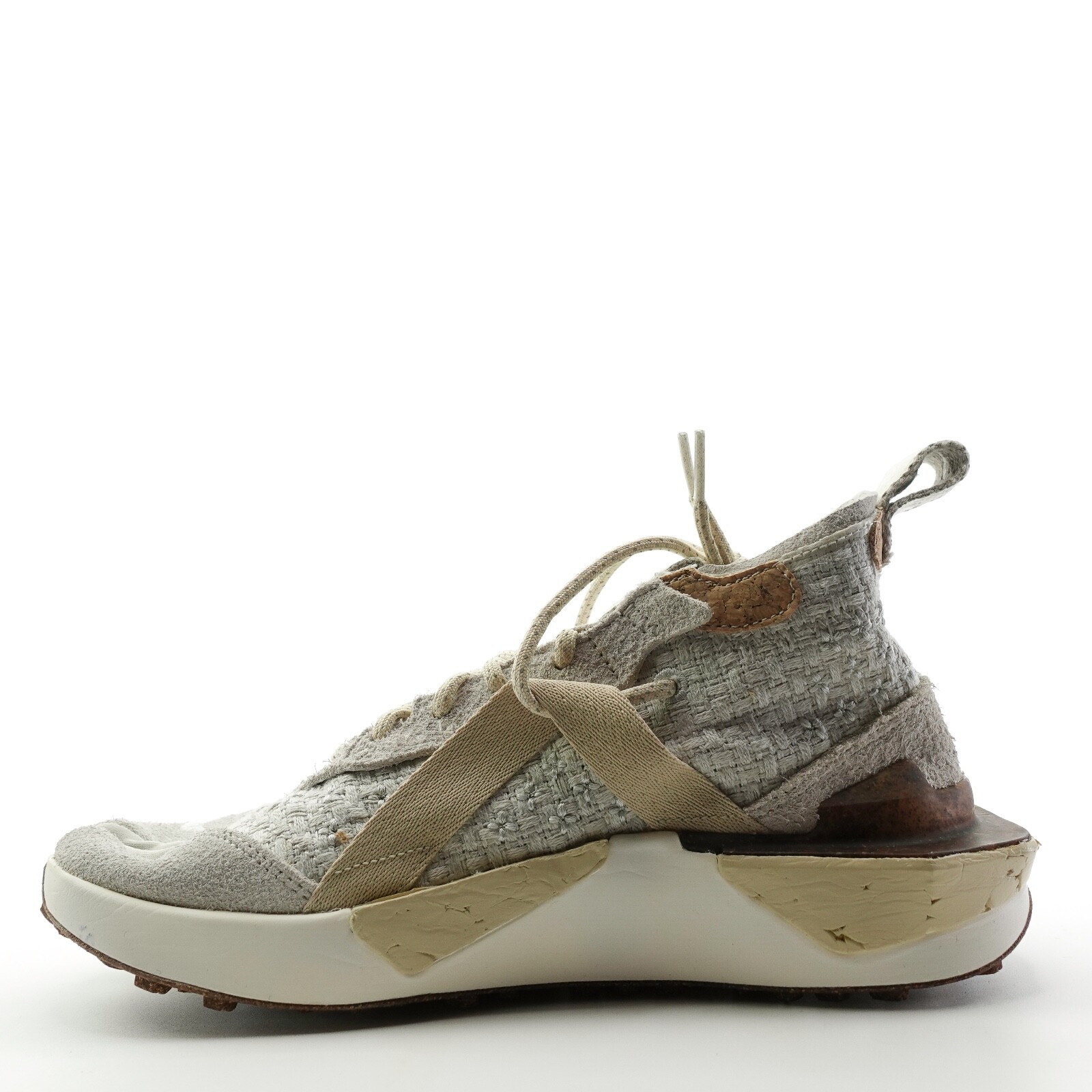 Pre-owned Nike Ispa Drifter Split Natural Shoes With Socks Mens 5.5 Cz0238 100 Womens 7 In Beige