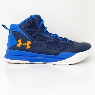 

Баскетбольные кроссовки Under Armour Boys Jet 1274067-907 синие, размер 7 лет, Синий, Jet