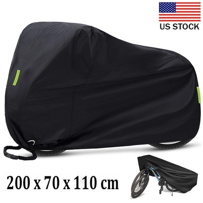 Heavy Duty Waterproof Bicycle Mountain Bike Cover UV Protect w/Storage Bag D2O4