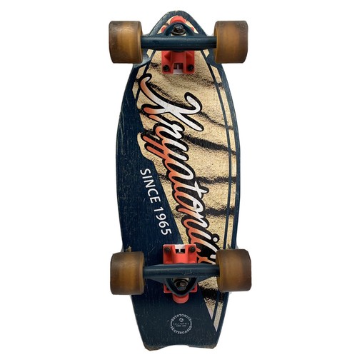 Kryptonics Skateboard Wood Wooden Graphic Spellout Bottom