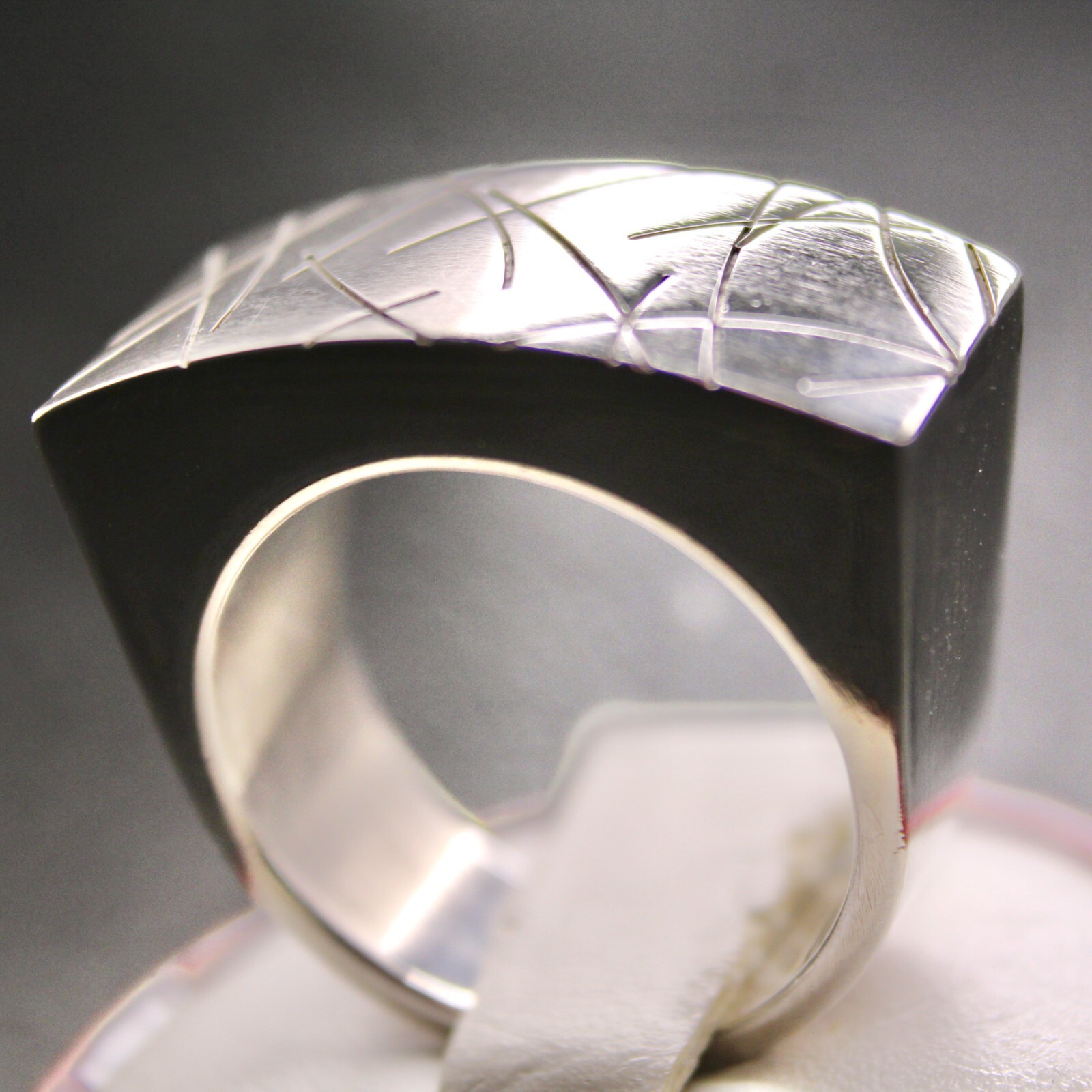 フランス シルバーリング/French vintage silver ring Vintage French Designer Signed Sterling Silver Ring | eBay