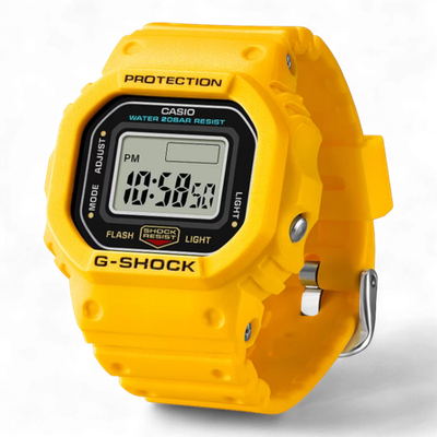 カシオ　リングウォッチ　G-SHOCK DWN-5600-9JR イエロー CASIO G-SHOCK Nano DWN-5600-9JR Ring Watch 5600 SERIES Yellow