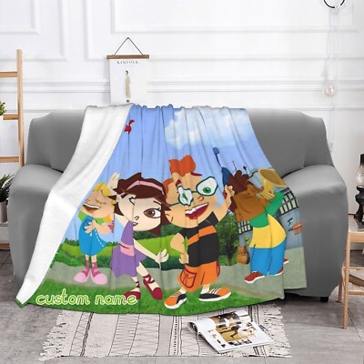 Disney Little Einsteins Custom Name Soft Blanket Kids and Adult Bedroom Decor 