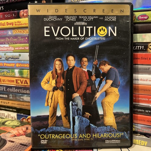 Evolution 2001 DVD Comedy David Duchovny Julianne Moore