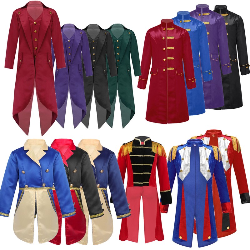 Medieval Tailcoat Jacket Steampunk Coat