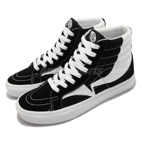 

Vans Sk8-Hi Reissue Warp Черно-белая мужская повседневная обувь унисекс VN0A4U3D21N, Черный, Sk8-hi Reissue