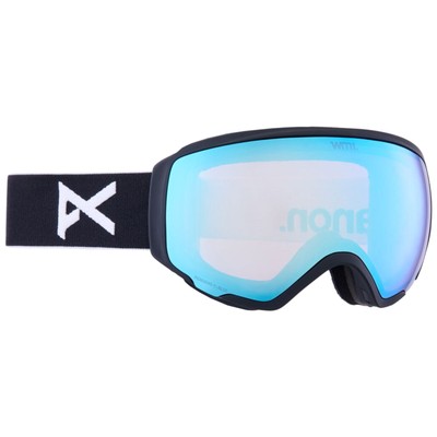 Anon WM1 Mfi + Spare Goggle Snowboard Goggles Ski Goggles Black/Blue/Pink