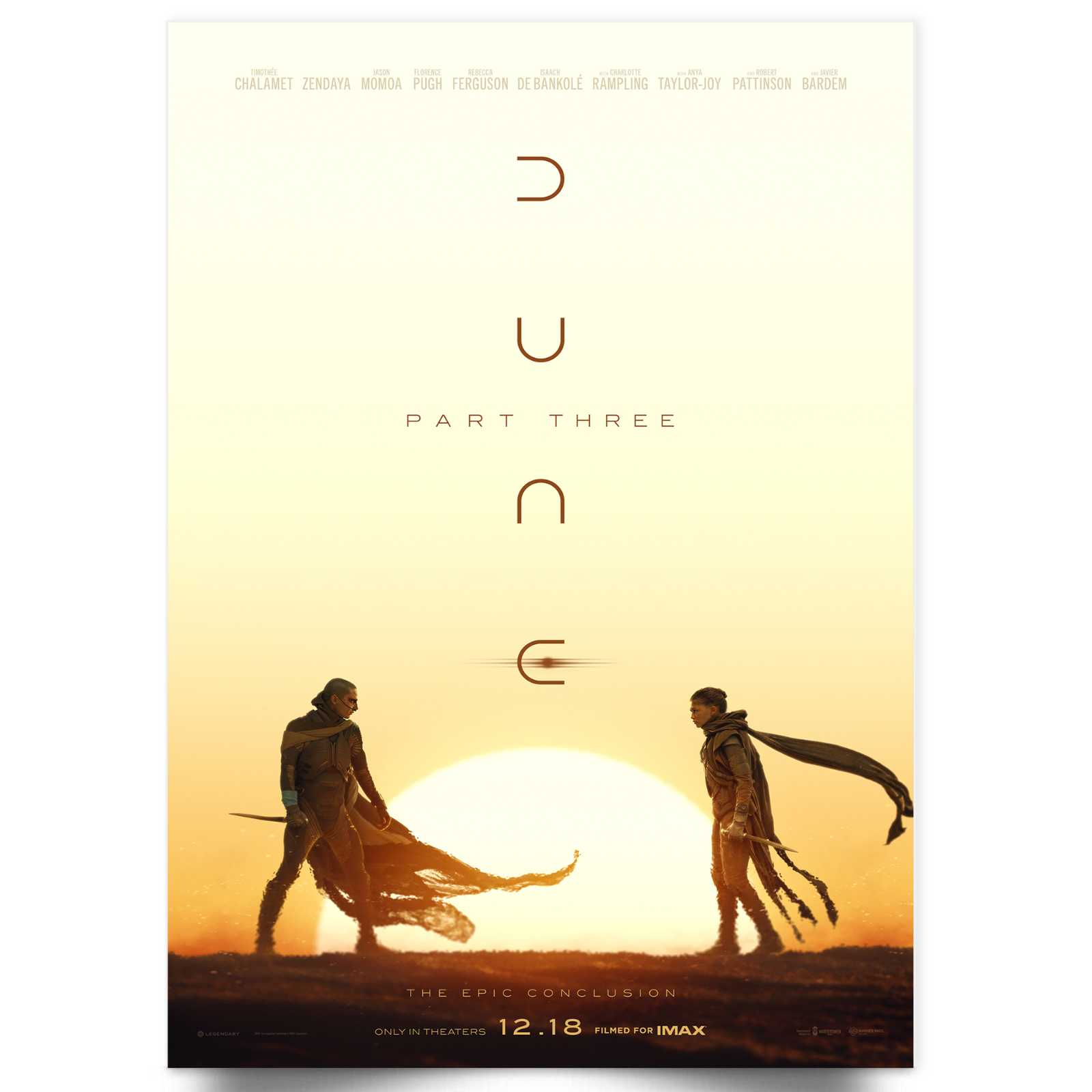 Dune Part 3 Teaser Poster Movie 2026 Film Print A5 A4 A3 A2 A1