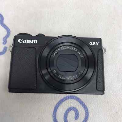 98%NEW Canon PowerShot G9X Mark II 20.1MP 3x optical zoom Digital Camera - Black
