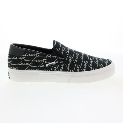 

Lacoste Jump Serve Slip 0121 1 Женские черные парусиновые кроссовки 8,5, Черный, Lacoste Jump Serve Slip 0121 1
