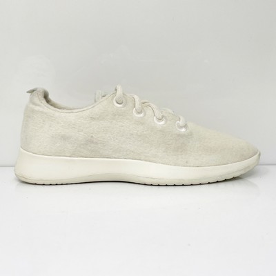 

Кроссовки Allbirds Womens Wool Runners цвета слоновой кости, размер 7, Цвет слоновой кости, Wool Runners