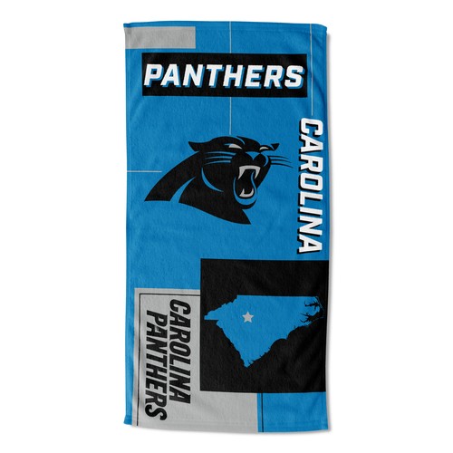 Пляжное полотенце Northwest NFL Carolina Panthers State Line