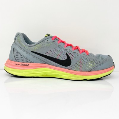 

Nike Womens Dual Fusion Run 3 653594-006 Серые кроссовки для бега Размер 8,5, Серый, Dual Fusion Run 3