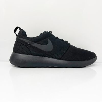 

Nike Womens Roshe One 844994-001 Черные кроссовки для бега Размер 9,5, Черный, Roshe One