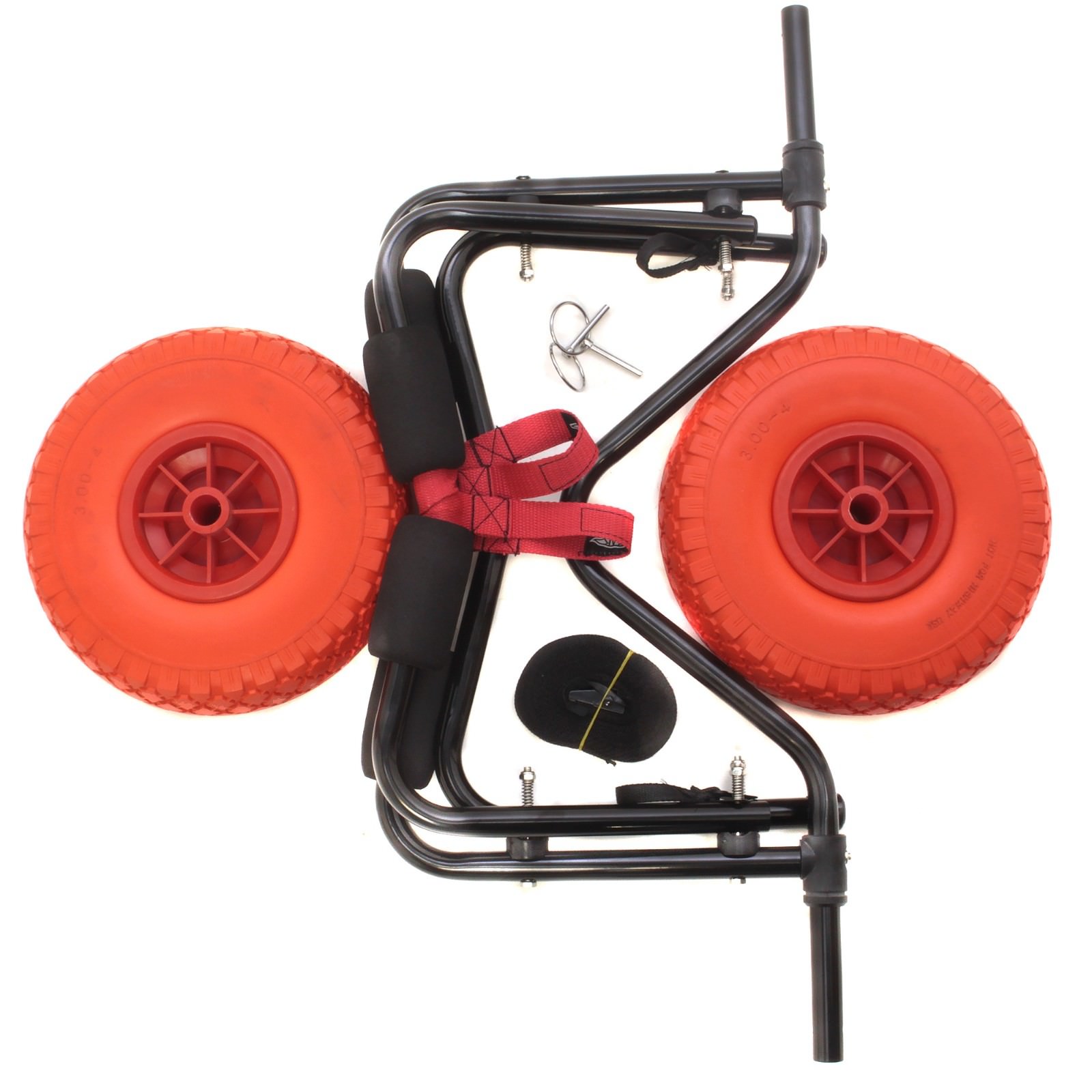 Conwy Kayak Trolley Foldable Heavy Duty Canoe Cart Strap Flat Free