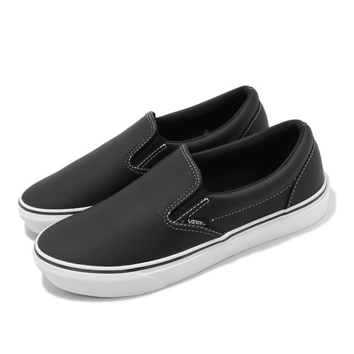 

Vans V98CF WR Slip On PU Черный Белый Мужчины Унисекс Повседневный образ жизни 623280-0002, V98cf Wr Slip On Pu