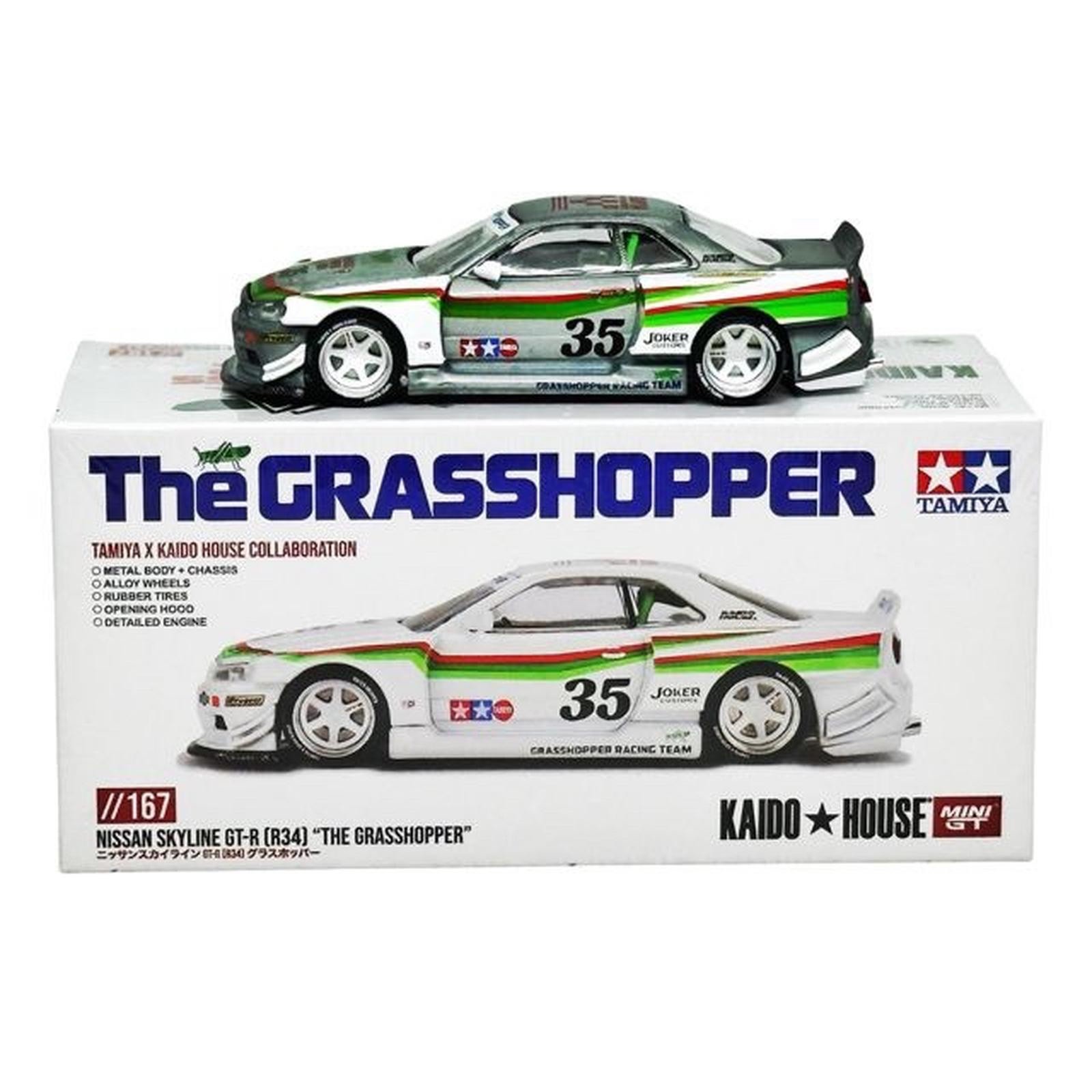 CHASE - Kaido House x Mini GT Nissan Skyline R34 The