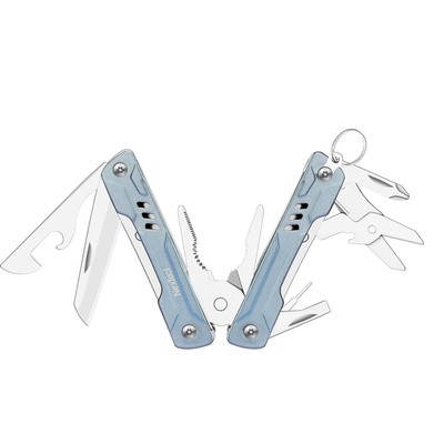 Keychain Multitool, Mini Multi Pliers with Pocket Knife, Screwdriver and Bott...