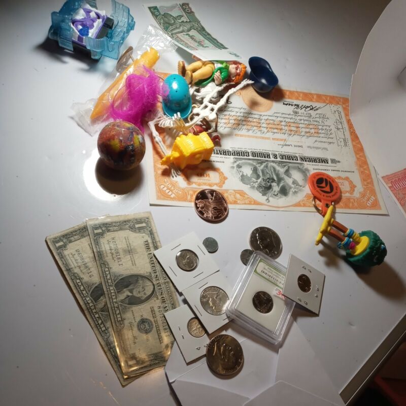  10 Coin Junk Drawer Lot Miscellaneous treasures 