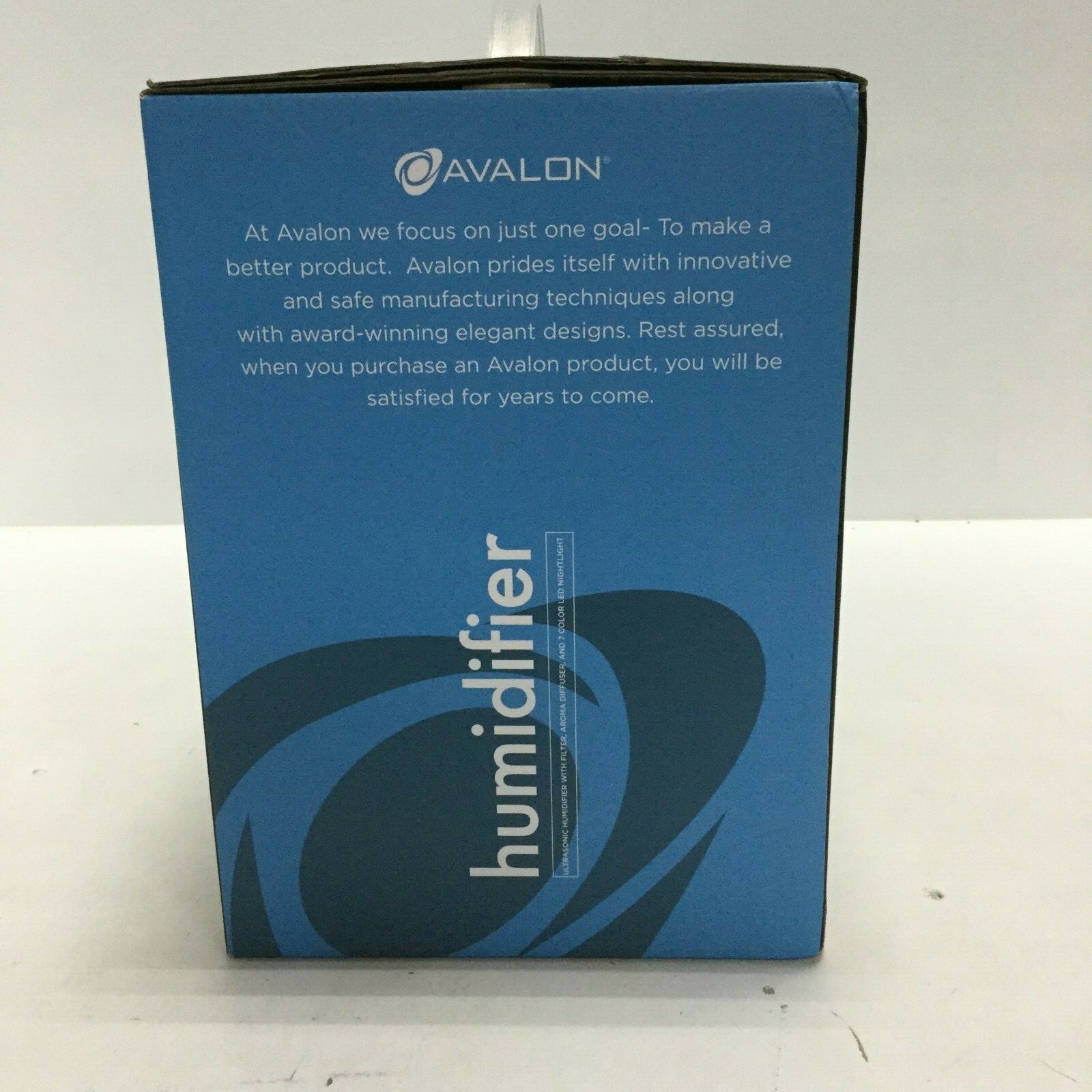 Avalon A4-LEDHUMIDIFIER 2.7 Liter LED Nightlight Cool Mist Humidifier Difuser