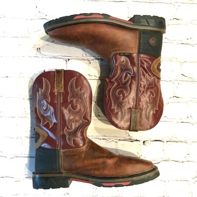 justin hybred work boots