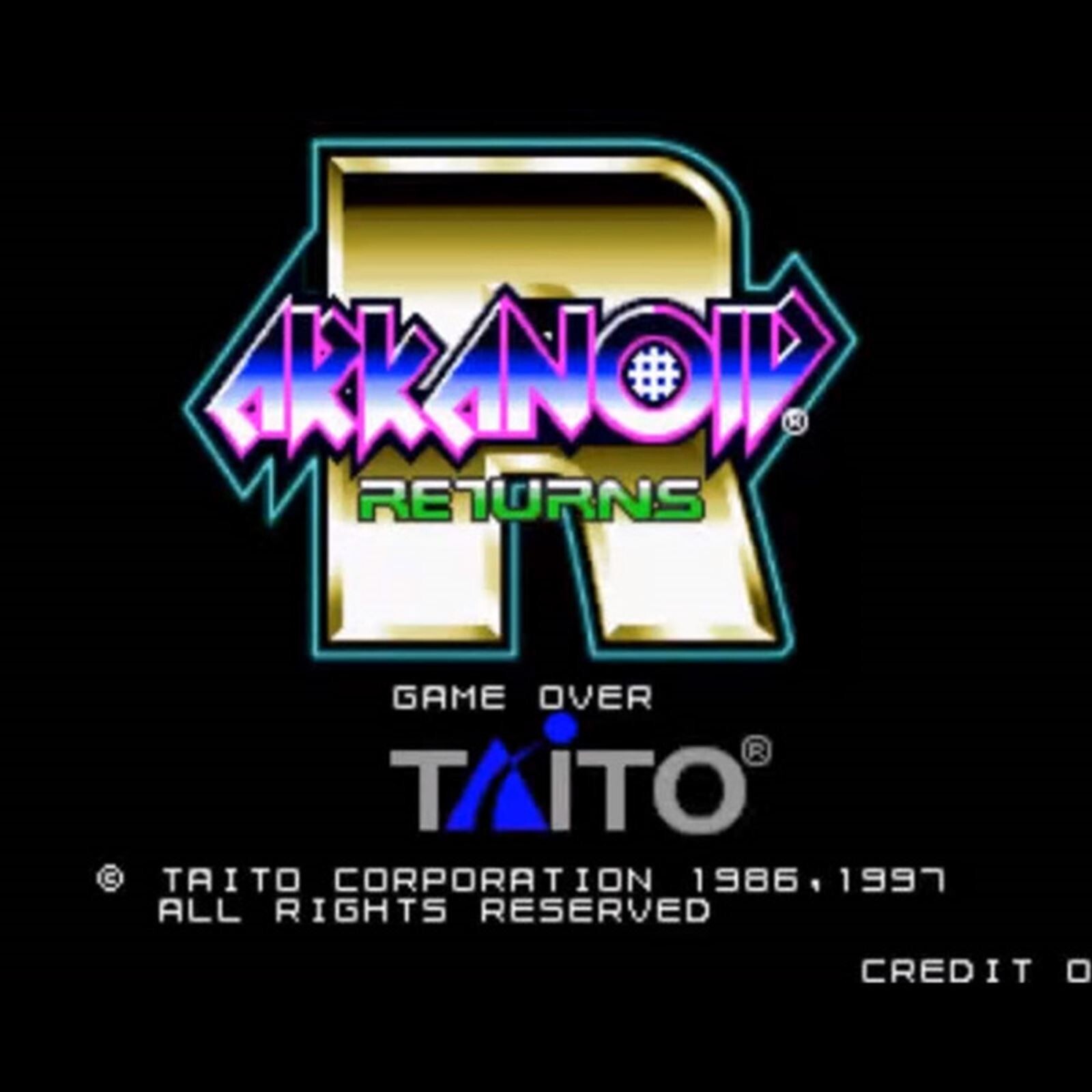 TAITO - タイトー F3 アルカノイドTAITO ARKANOID RETURNS Used Arkanoid Returns Arcade Game Cartridge Type without