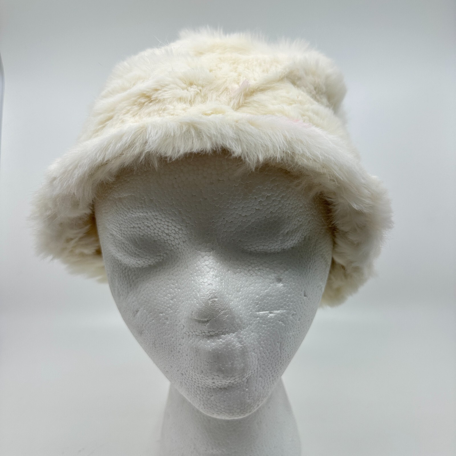 ハット [ETERNALYOU] Angora Fur Bucket Hat ( Cerezo) ETERNALYOU] Angora Fur Bucket Hat ( Cerezo) (ハット