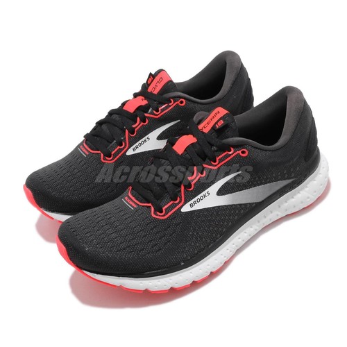 Женские шоссейные кроссовки Brooks Glycerin 18 Black White Orange 120317-1B-010