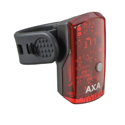 AXA Akku Rücklicht Green Line 1-LED schwarz inkl. USB Kabel mit StVZO Fahrrad