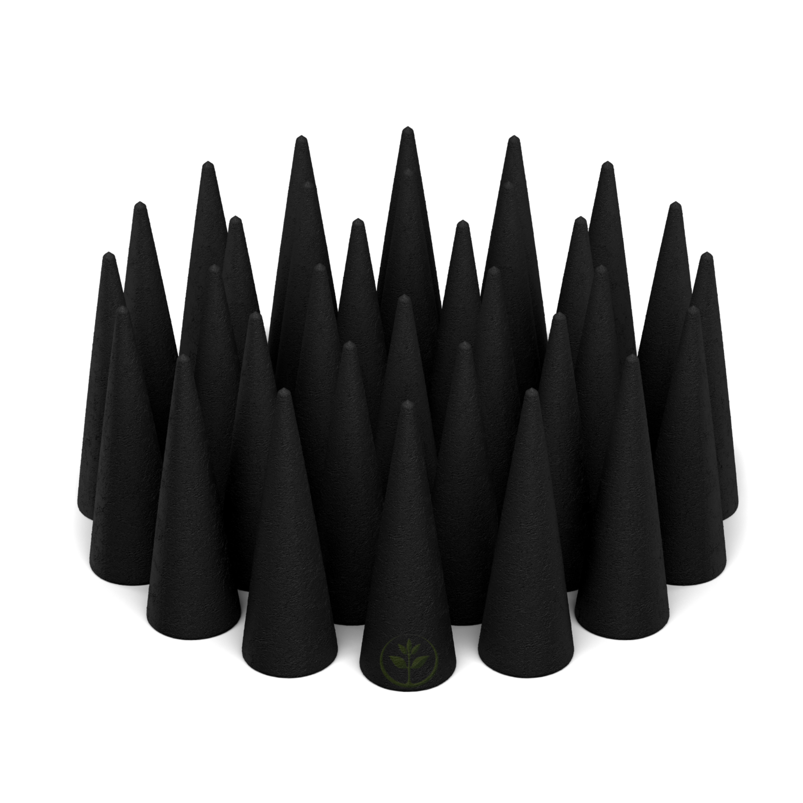 Jumbo Charcoal Incense Cones 2" BACKFLOW Bulk For Waterfall Burner Holder Censer