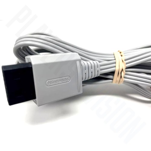 Original OEM Nintendo Wii And Wii U Audio Video AV Cable Cord - Tested & Cleaned