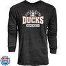 Anaheim Ducks NHL Officially Licensed Tri-Blend Long Sleeve T-Shirt Beards, X-Large Team Color