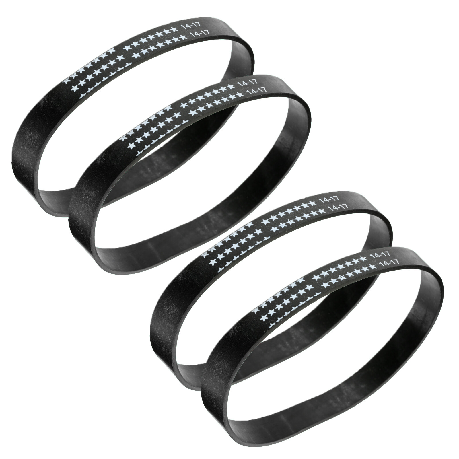 4 Vacuum Cleaner Rubber Drive Belts For Hometek Powersonic HT108
