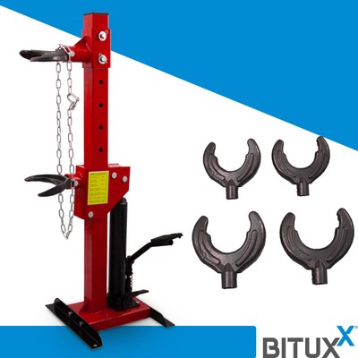 Federspanner Federbein Spanner Hydraulisch für PKW Auto KFZ 3000kg Rot BITUXX