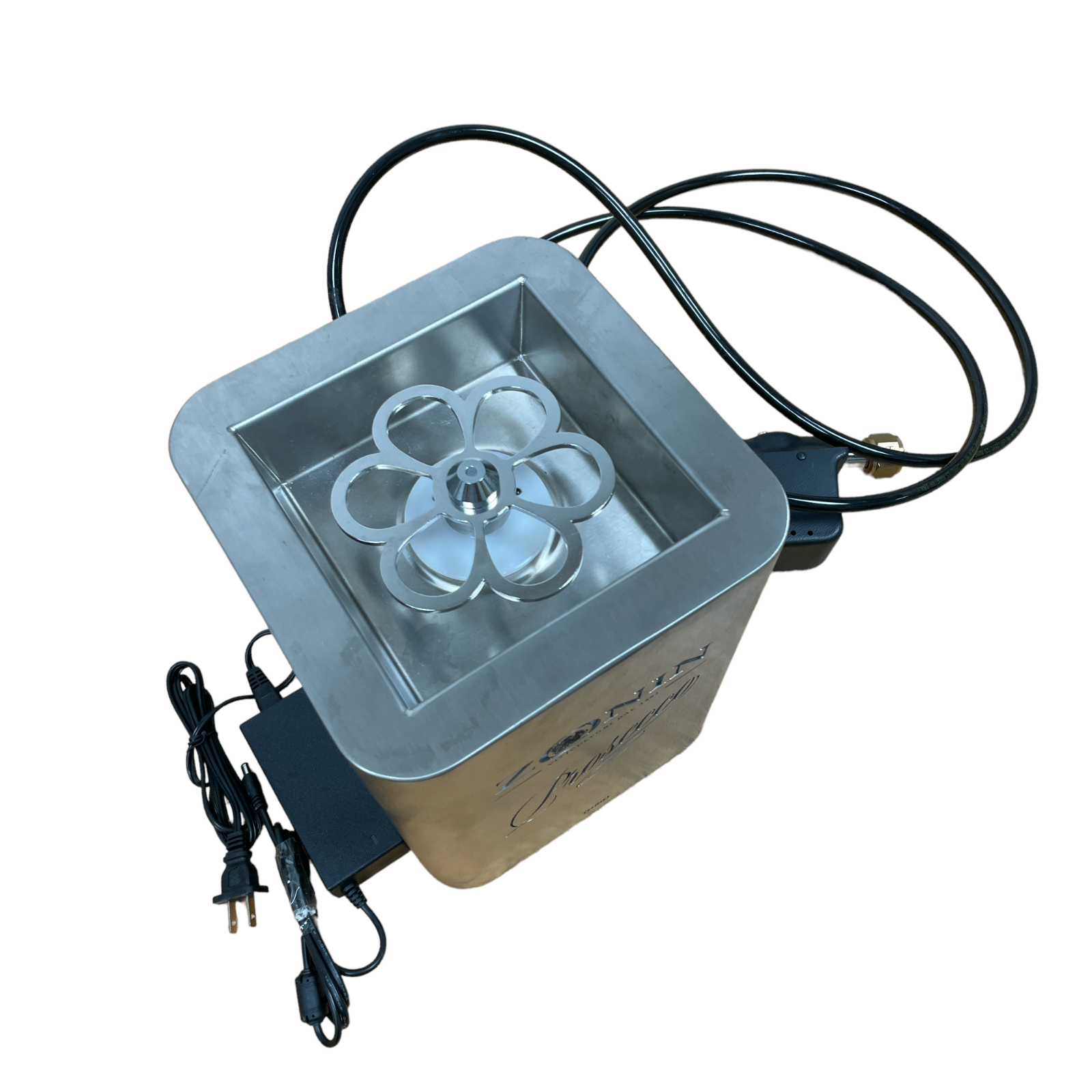 THRILL Stainless Steel Tabletop Glass Chiller and Sanitizer Model: VORTEX F1 PRO