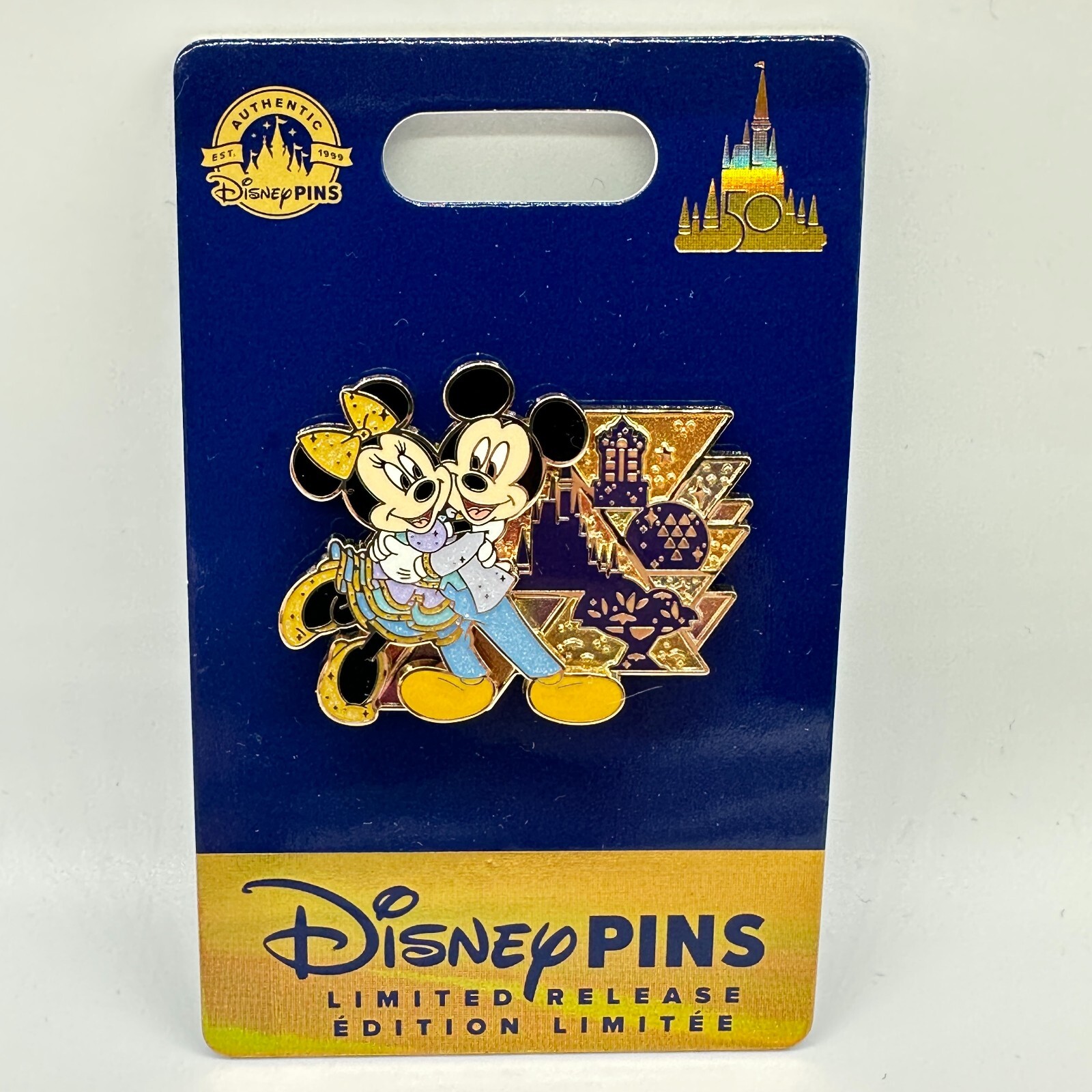 Walt Disney World Pin 2023 WDW 50th Mickey & Minnie Disney