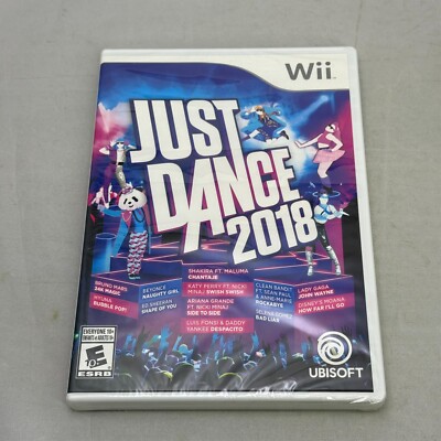 Just Dance 2018 (Nintendo Wii) Brand New & Sealed!