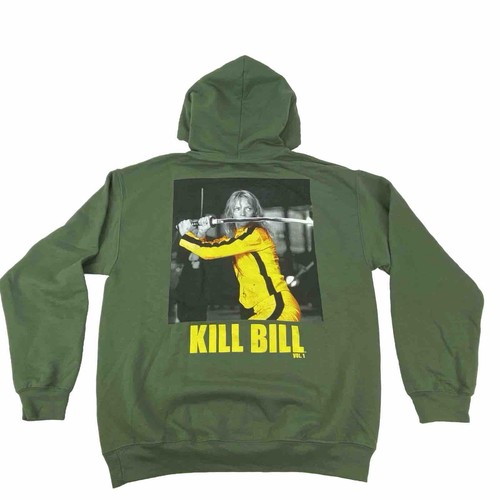 Kill Bill Volume 1 Medium Green Hoodie Sweatshirt 2-Sided