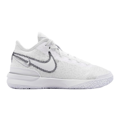 

Мужские баскетбольные мячи Nike Zoom Lebron NXXT Gen EP James LBJ White Silver DR8788-101, Белый, Zoom Lebron Nxxt Gen Ep