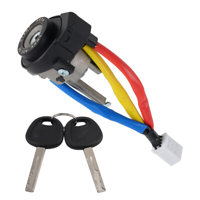 Ignition Switch Lock Cylinder w/ 2 Keys 81450-34190 New For Kia Soul 2014-2019