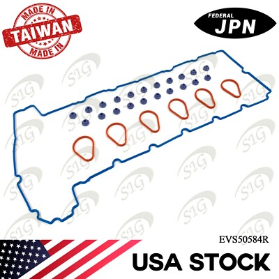 Engine Valve Cover Gasket Set for Chevrolet Trailblazer 2002-2005 4.2L L6 256cid