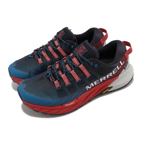 Мужские беговые кроссовки Merrell Agility Peak 4 GTX Gore-Tex Blue Red J067459