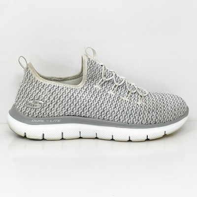 

Skechers Womens Flex Appeal 2.0 12904 Серые повседневные кроссовки, размер 7, Серый, Flex Appeal 2.0