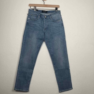 NEW DSTLD WOMENS BLUE LOS ANGLES SKINNY LEG DENIM BOYFRIEND JEANS SIZE 27 X 30