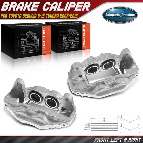 Front Left & Right Brake Caliper for Toyota Tundra 2007-2015 Sequoia 2008-2015