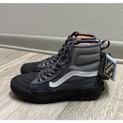 Vans SK8 Hi Goretex MTE 3 All Terrain Stealth Black Asphalt Hiking Shoes Sz 7