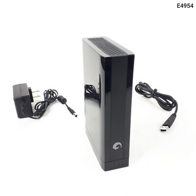 Seagate SRD0SD0 3.5in 3TB Hard Disk Drive USB 3.0 Micro SRD0SD1 W/ Adapter E4954