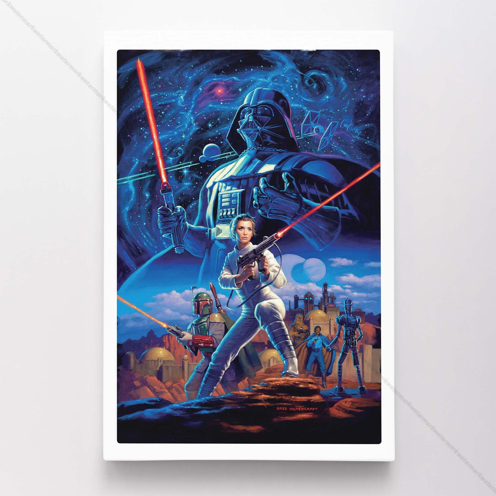 Star Wars Poster Canvas Movie Comic Art Print #172